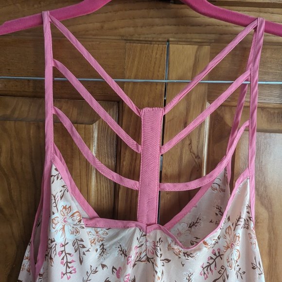 Heyson Size Small Tunic Cream and Pink - Picture 6 of 10